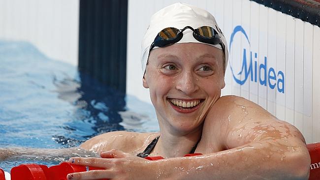 Katie Ledecky can do nothing wrong right now