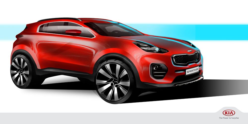 2016 Kia Sportage teased image