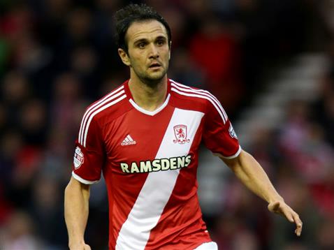 Kike in action for Middlesbrough		
	
		 Image by Simon Cooper  PA Wire