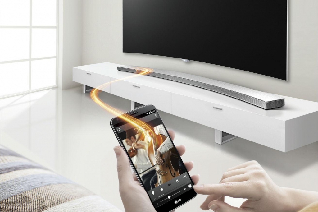 LG Curved Sound bar