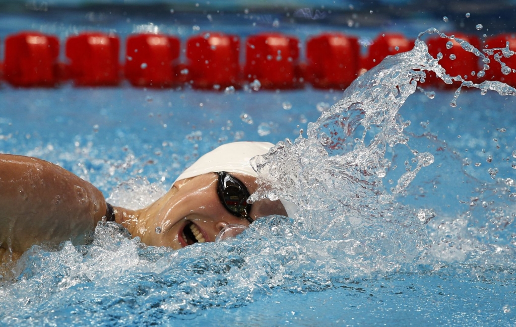 Ledecky breaks world record for 1,500m freestyle almost by accident