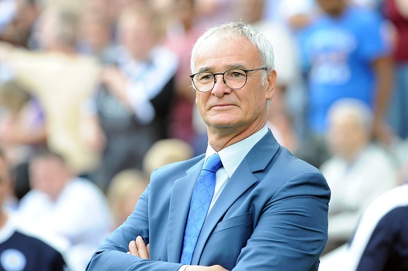 Leicester boss Claudio Ranieri managed his first Premier League game since leaving Chelsea in 2004