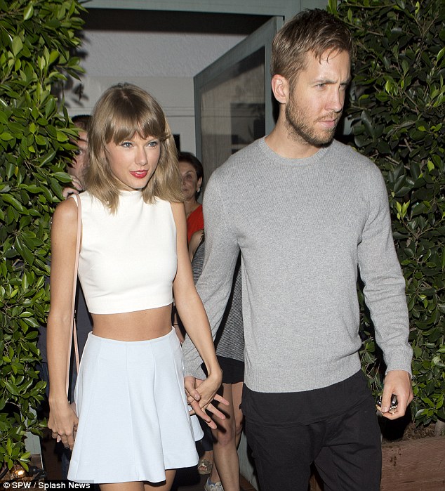 Knight in shining armour Taylor Swift's beau Calvin Harris has rushed to the aid of his girlfriend on social media- after Avril Lavigne took offence at the Bad Blood singer liking a Tumblr post which suggested she was nicer at her meet and greets than