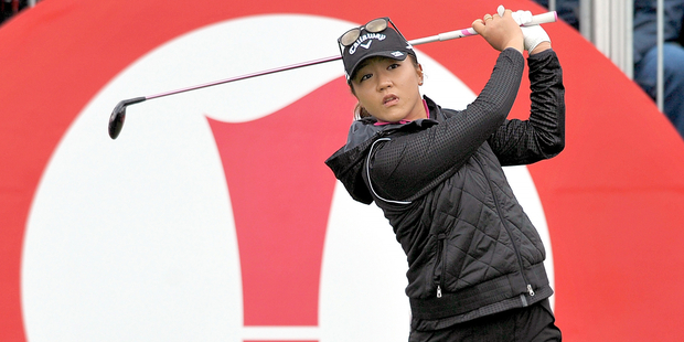 Lydia Ko finished five shots behind the winner Inbee Park