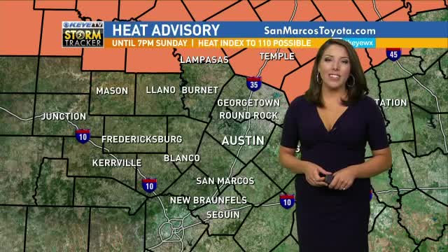 Highland Lakes area to reach fiery temperatures over the weekend