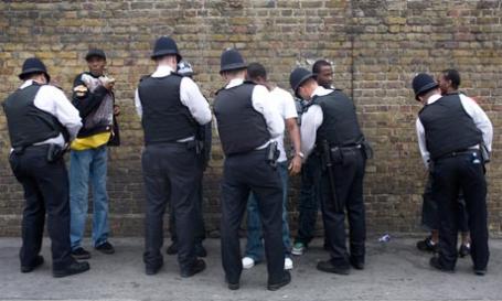 Number of black people stopped and searched published online