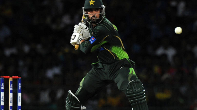 Man of the match Anwar Ali during Pakistan's one-wicket triumph over Sri Lanka in Colombo on Saturday