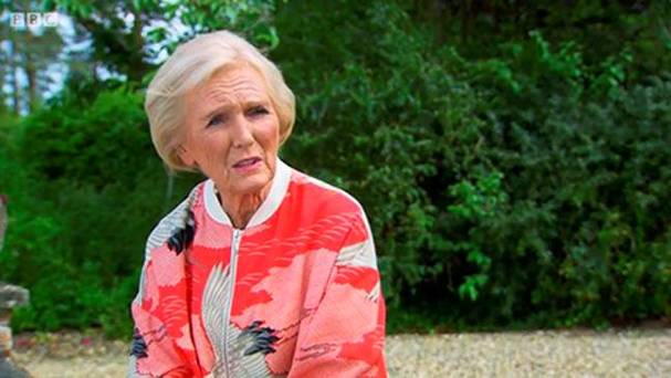 Mary Berry drops Bake Off spoilers in radio slip