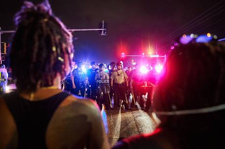 Gunfire Erupts In Ferguson, Mo., On Anniversary Of Michael Brown Shooting