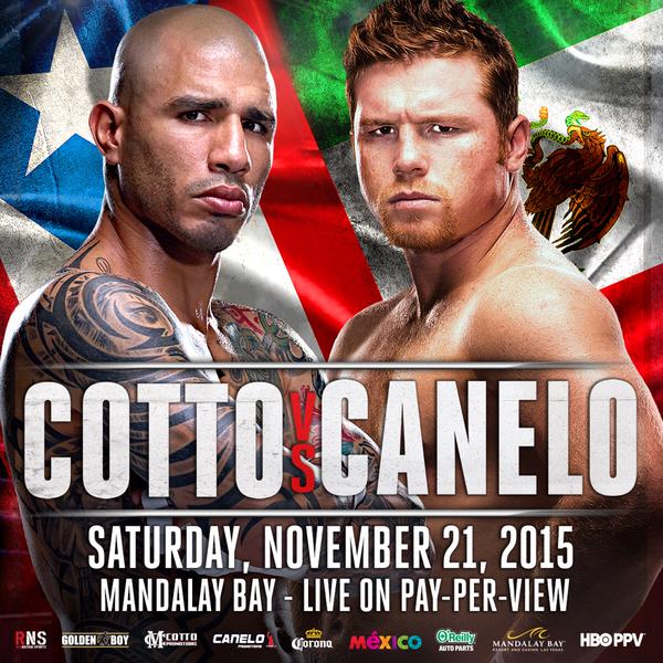 Miguel Cotto Vs Canelo Alvarez Fight On November 21 Close! Rematch Clause