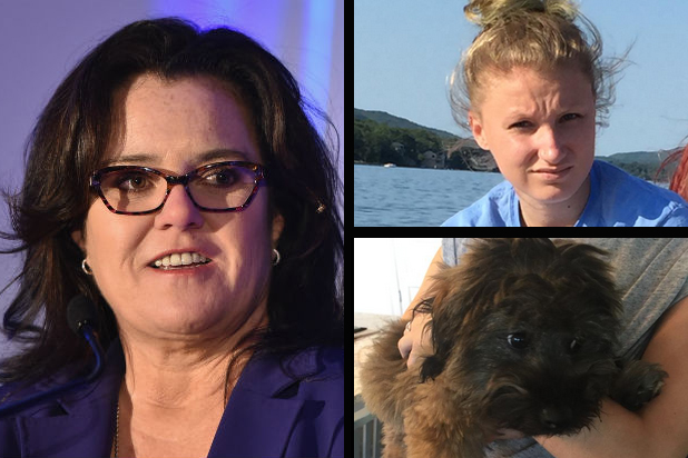 Rosie O'Donnell daughter Chelsea family dog Bear