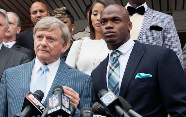 Adrian Peterson Gets Off Probation 15 Months Early