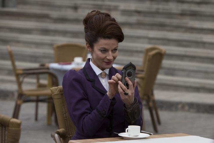 Missy returns in the'Doctor Who Season 9 premiere.                    BBC Worldwide