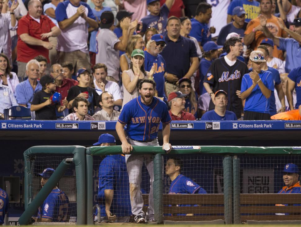 Daniel Murphy is wound up Tuesday in Philly as the Mets get under the skin of the Fightins