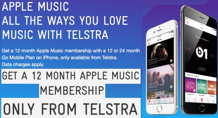 Telstra Go Mobile post-paid iPhone customers get 12 months of Apple Music