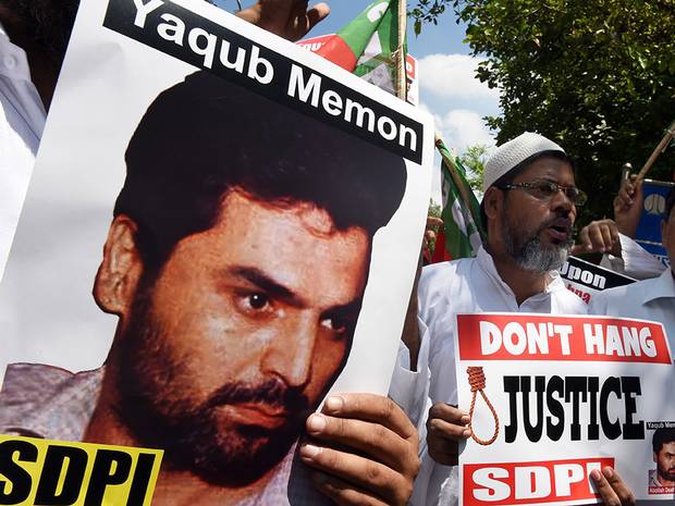 Yakub Memon to hang tomorrow; Prez sends fresh mercy plea to home ministry