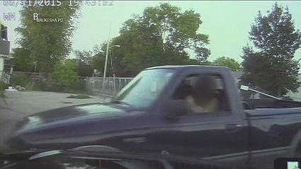 Dashcam shows naked driver leading police chase in Waukesha, Wisconsin