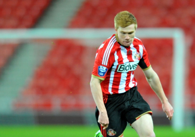 Duncan Watmore in action for Sunderland U21 against Manchester United U21