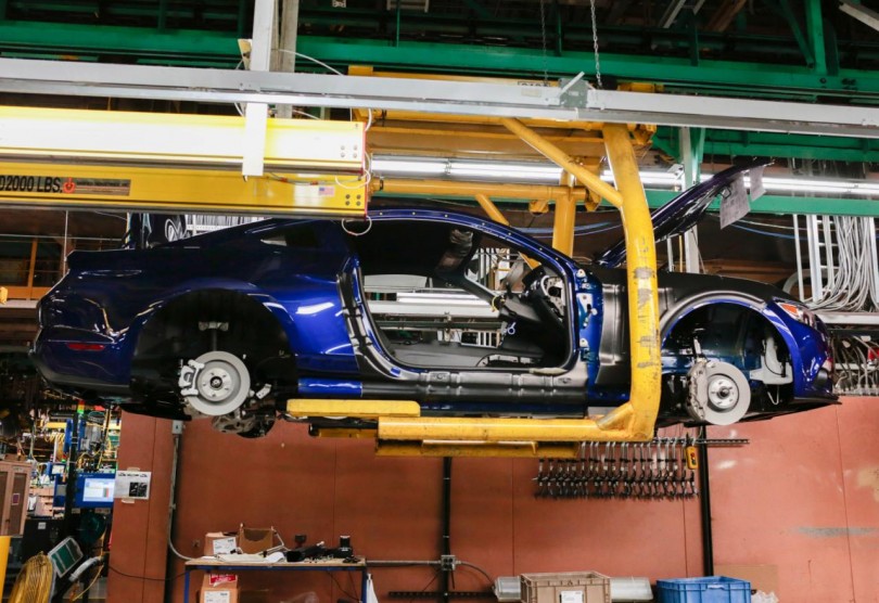 Ford Mustang RHD production