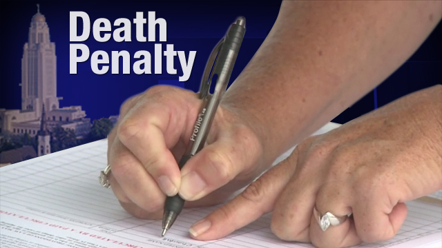 It was a tough and emotional fight last May but in the end state lawmakers repealed the death penalty in Nebraska. On Wednesday more than 166,000 signatures were turned in by those behind the effort to'repeal the repeal of the death penalty but nothin