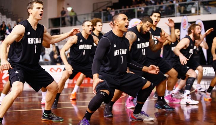 VIDEO Australian NBA Stars Stare Down Terrifying Haka Like Bosses