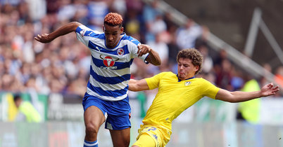 Nick Blackman Tackled by Kalvin Phillips in 0-0 draw