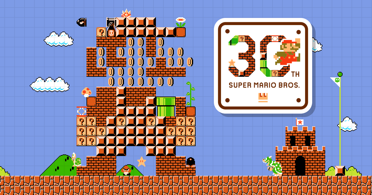 Nintendo is celebrating 30 years of its famous and well-loved video game series Super Mario