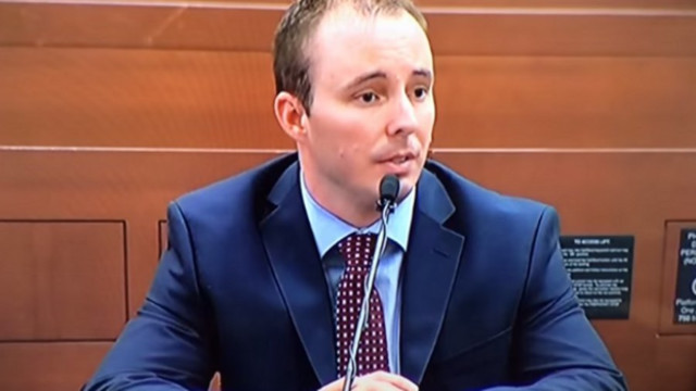 North Carolina police officer testifies he shot black man in self-defense