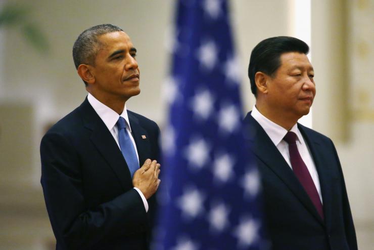 Obama and Xi in Beijing