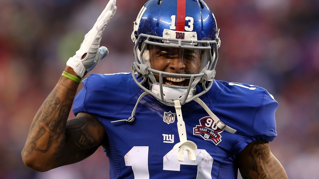 Odell Beckham Jr. may not play much Friday night but he's someone who needs only one play to put on a show