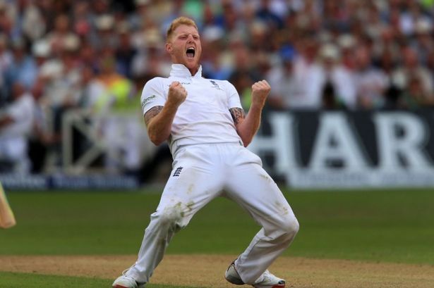 England's Ben Stokes celebrates trapping Australia's Peter Nevill LBW during day two of the Fourth Investec Ashes Test at Trent Bridge Nottingham. PRESS ASSOCIATION