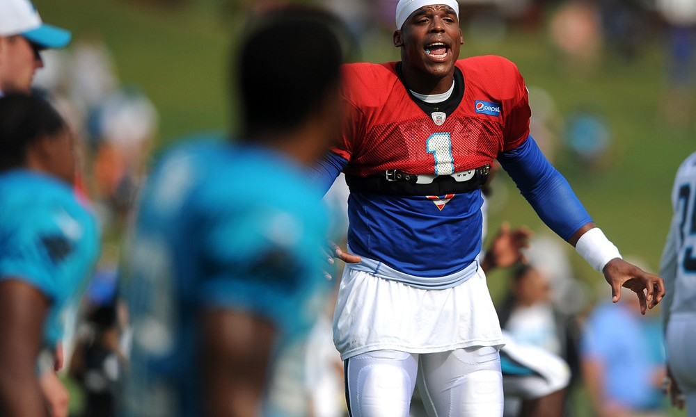 Former Auburn QB Cam Newton involved in fight at Panthers' training camp