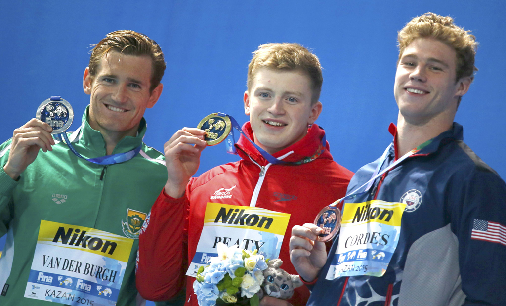 Peaty wins second gold