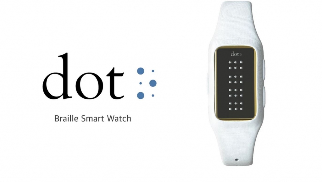 This is the world's first Braille smartwatch