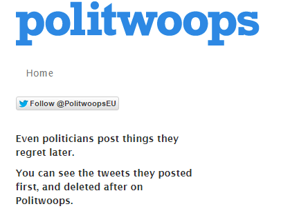 Politwoops- the site that made politicians&#039 deleted tweets visible