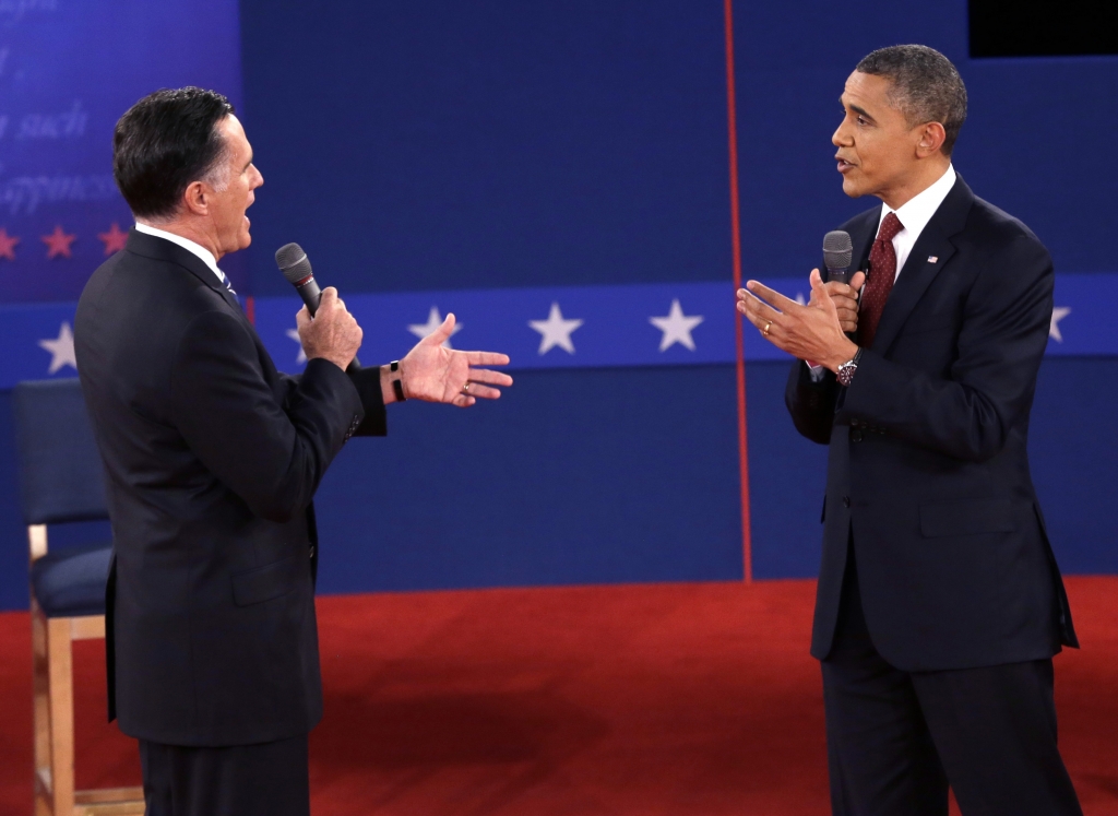 President Obama had his own series of debates in 2012 with GOP nominee Mitt Romney. AP