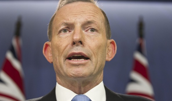 Prime Minister Tony Abbott announces the Speaker's departure on Sunday