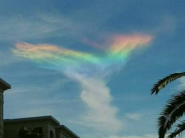 Rare 'fire rainbow' spotted in skies over South Carolina