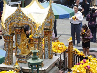 Religious ceremony for victims of Bangkok bombing