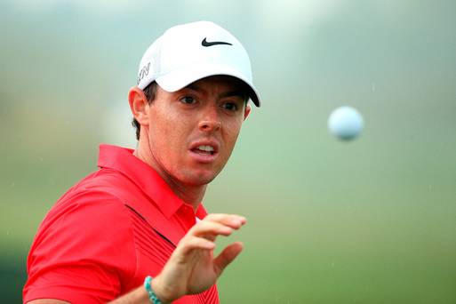 Rory Mc Ilroy in happy mood at Whistling Straits