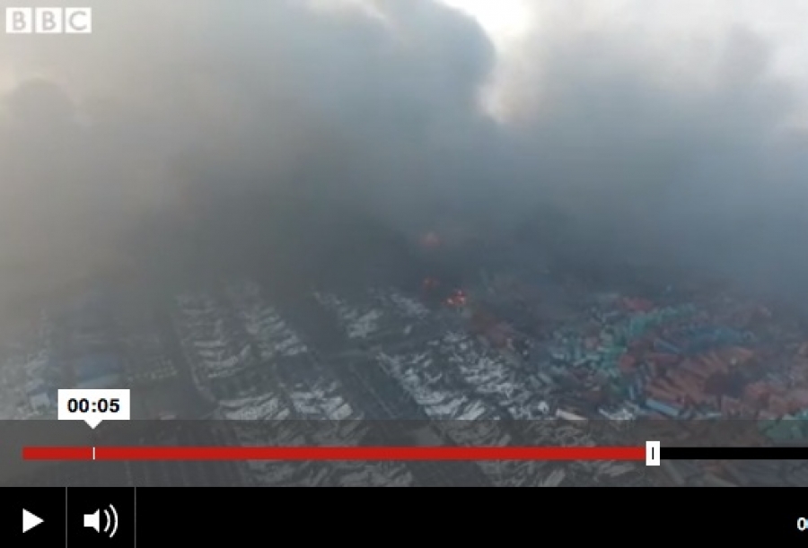 Video Oil chemical and LPG berths closed at Tianjin Port following massive explosion