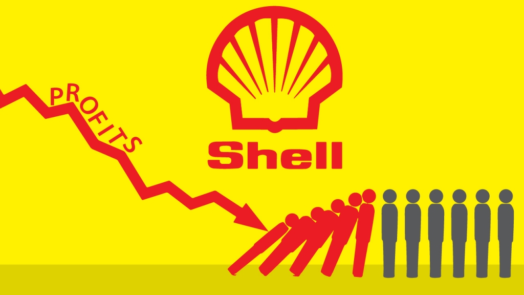 Royal Dutch Shell plc Profits Decline Resulting 6,500 Layoffs