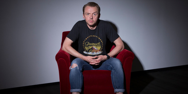 Simon Pegg has proved he knows his Star Wars