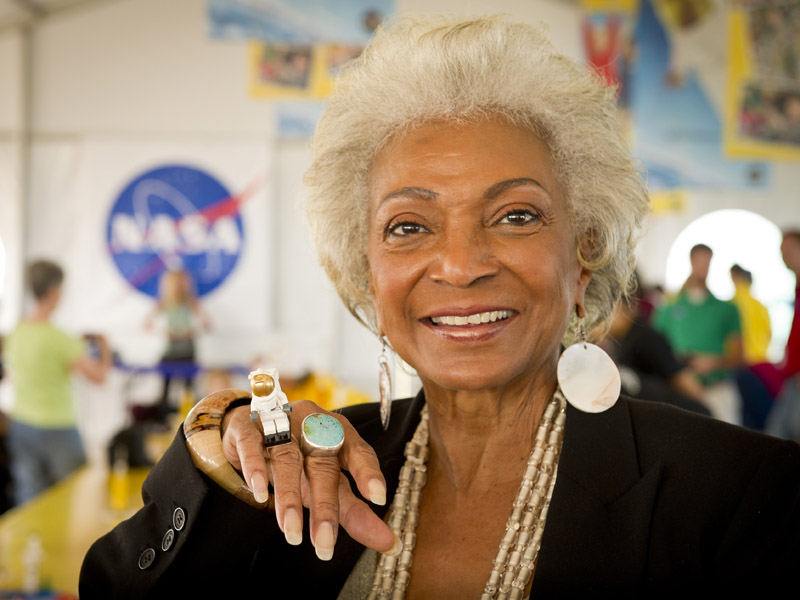 Nichelle Nichols ambassador for NASA