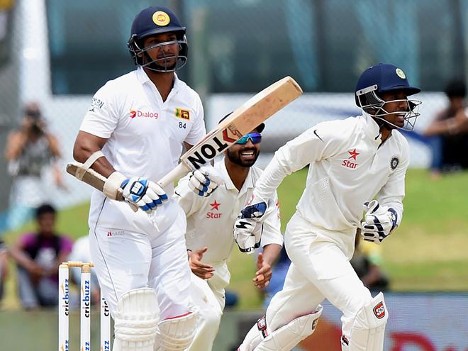 INDvsSL Live First Test Day 1 Lunch Ashwin leaves Lanka reeling at 65/5