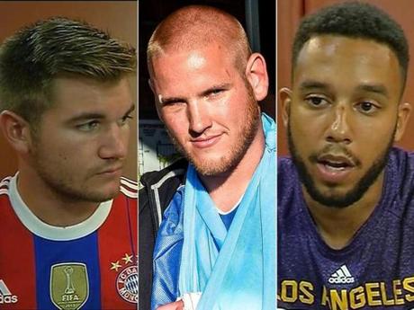 Americans Alek Skarlatos Spencer Stone and Anthony Sadler on helped subdue a suspected gunman aboard a highspeed train in France