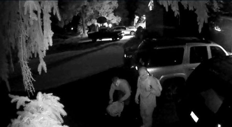 Camera catches thieves breaking into 17 cars in West Chester