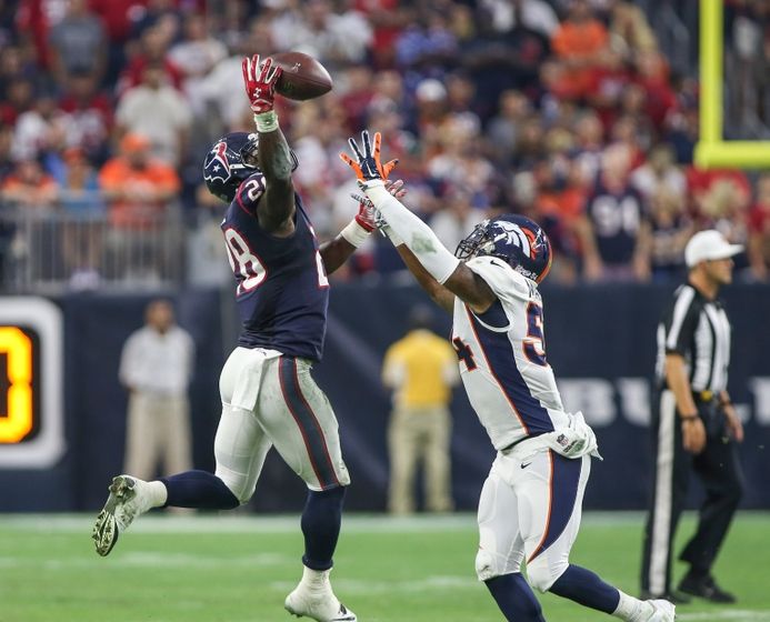 Texans comeback attempt falls short Broncos win