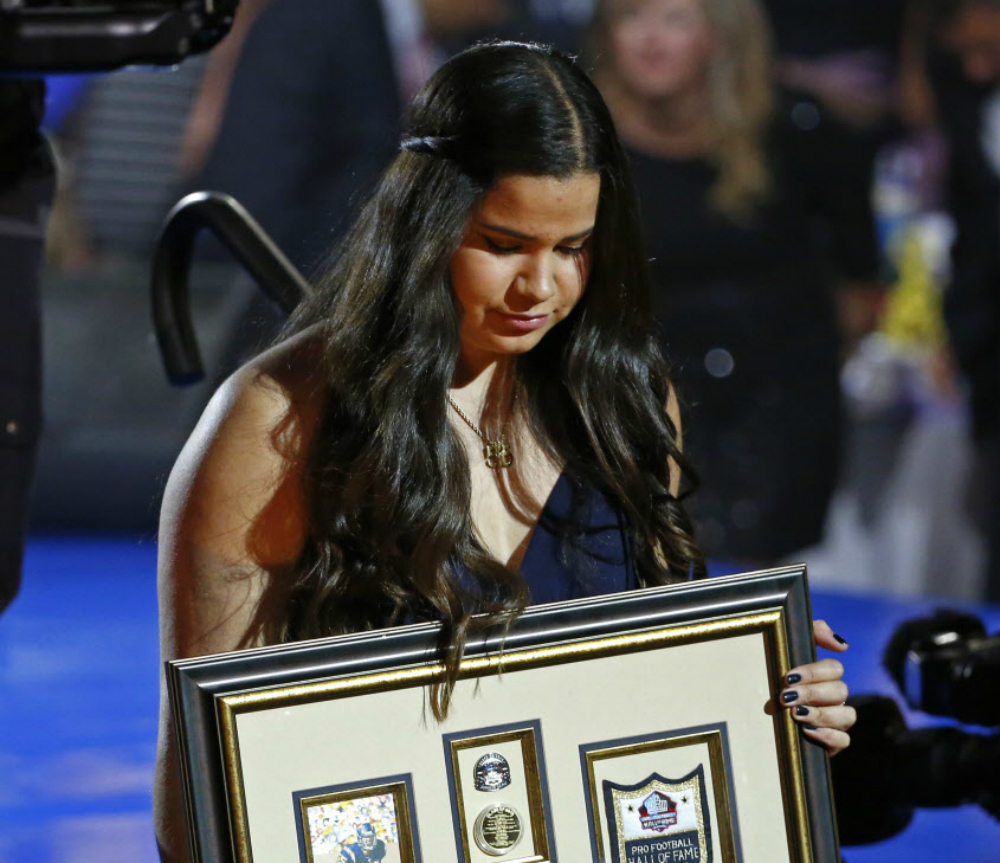 The Hall of Fame speech Junior Seau's daughter would have given