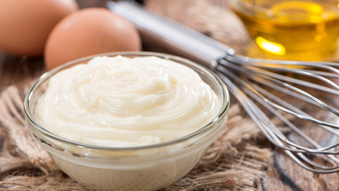 The Just Mayo brand of mayonnaise is not made with eggs